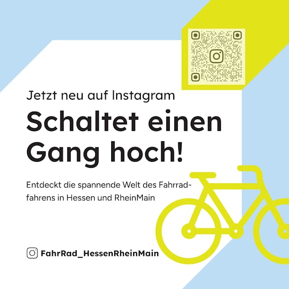 Flyer Radverkehr und Radroutenplaner Hessen